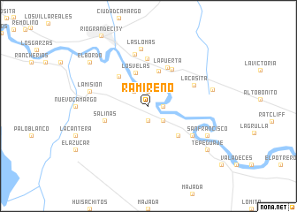 map of Ramireño