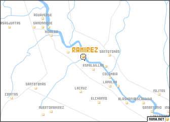 map of Ramírez