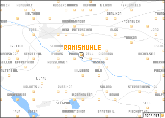 map of Rämismühle