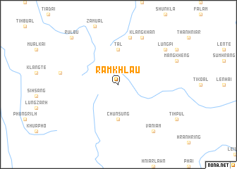 map of Ramkhlau
