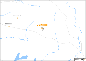 map of Rāmkot