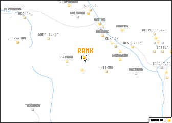 map of Rāmk