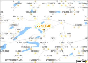 map of Ramleje