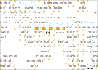 map of Rammalakandura