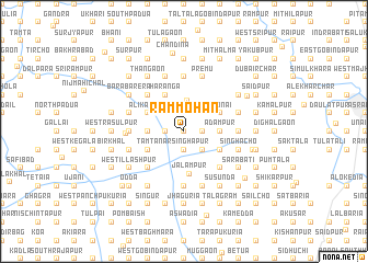 map of Rāmmohan