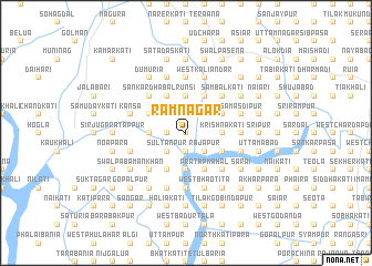 map of Rāmnagar