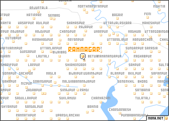 map of Rāmnagar