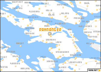 map of Ramnanger