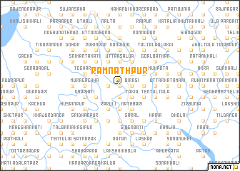 map of Rāmnāthpur