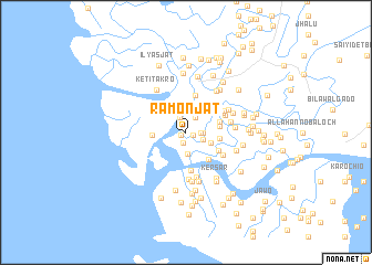 map of Ramon Jat