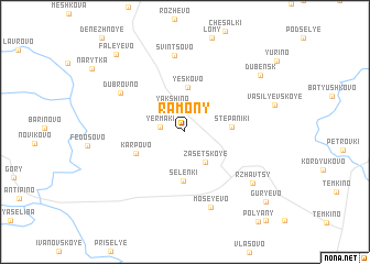 map of Ramony