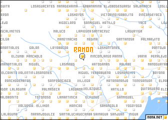 map of Ramón