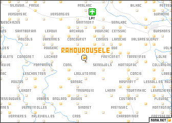 map of Ramourousele