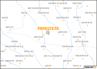 map of Ramouzens