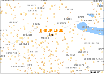 map of Ramovića Do