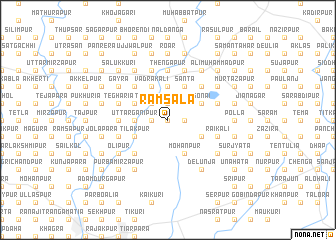 map of Rāmsāla
