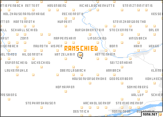 map of Ramschied