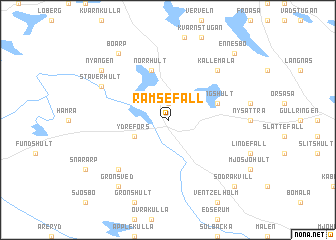 map of Ramsefall