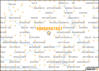 map of Ramsenstrut