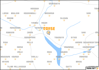 map of Ramsé