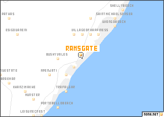 map of Ramsgate