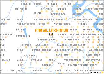 map of Rāmsil Lakhanda
