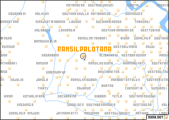 map of Rāmsil Palotāna