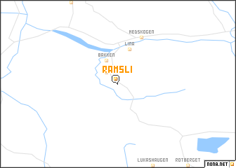 map of Ramsli