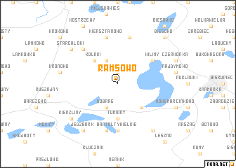 map of Ramsowo