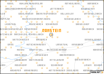 map of Ramstein