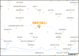 map of Ramtseli