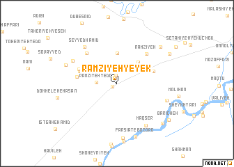map of Ramzīyeh-ye Yek