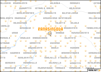 map of Ranasingoda