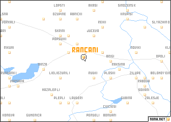 map of Rancāni