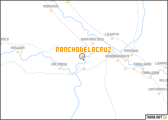 map of Rancho de la Cruz