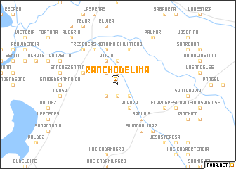 map of Rancho de Lima