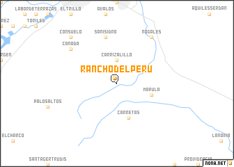 map of Rancho del Perú