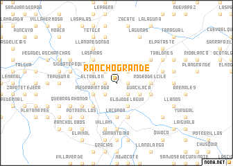 map of Rancho Grande