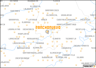 map of Rancho Nuevo