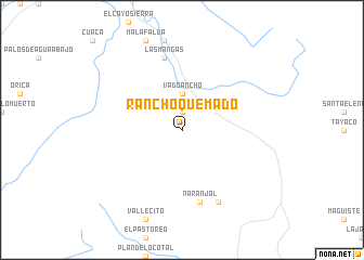 map of Rancho Quemado