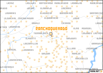 map of Rancho Quemado