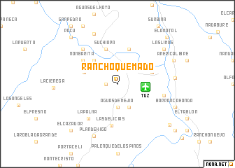 map of Rancho Quemado