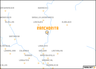 map of Ranchorita