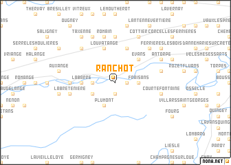 map of Ranchot