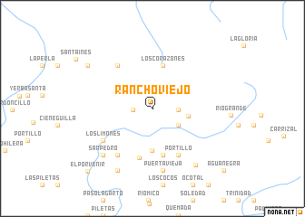 map of Rancho Viejo