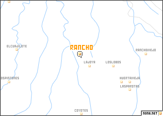 map of Rancho