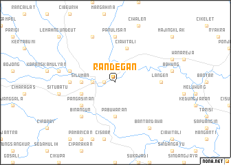 map of Randegan