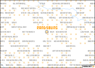 map of Randsburg