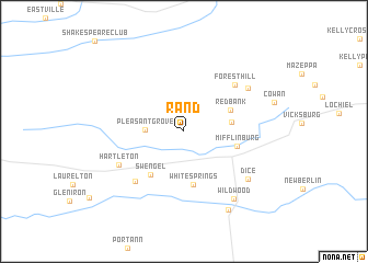 map of Rand