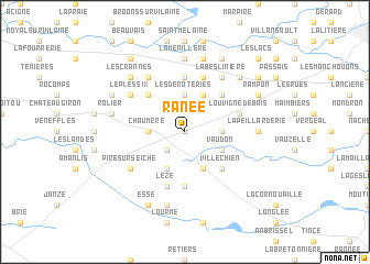 map of Ranée